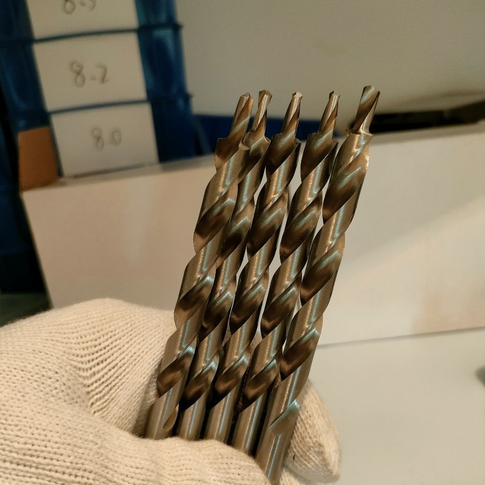 4241高速钢木工斜孔台阶钻木板衣柜门拉手开斜孔钻头加长台阶钻头