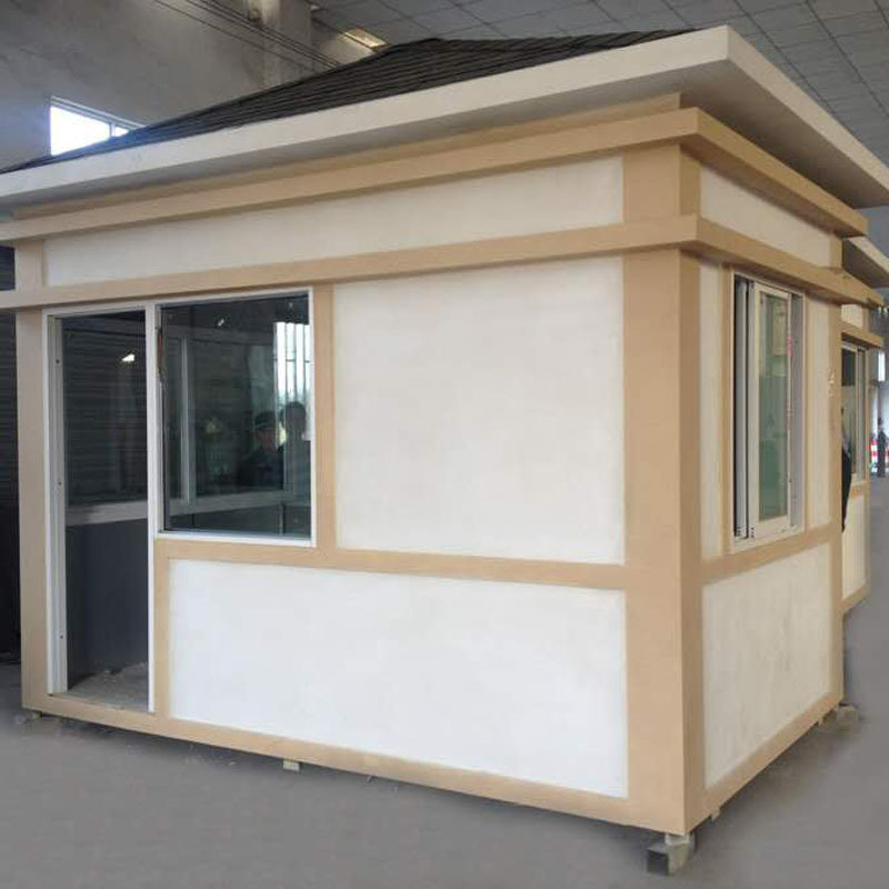 亭门卫室小区保安值班室售楼处物业门房扬州成品真石漆传达室