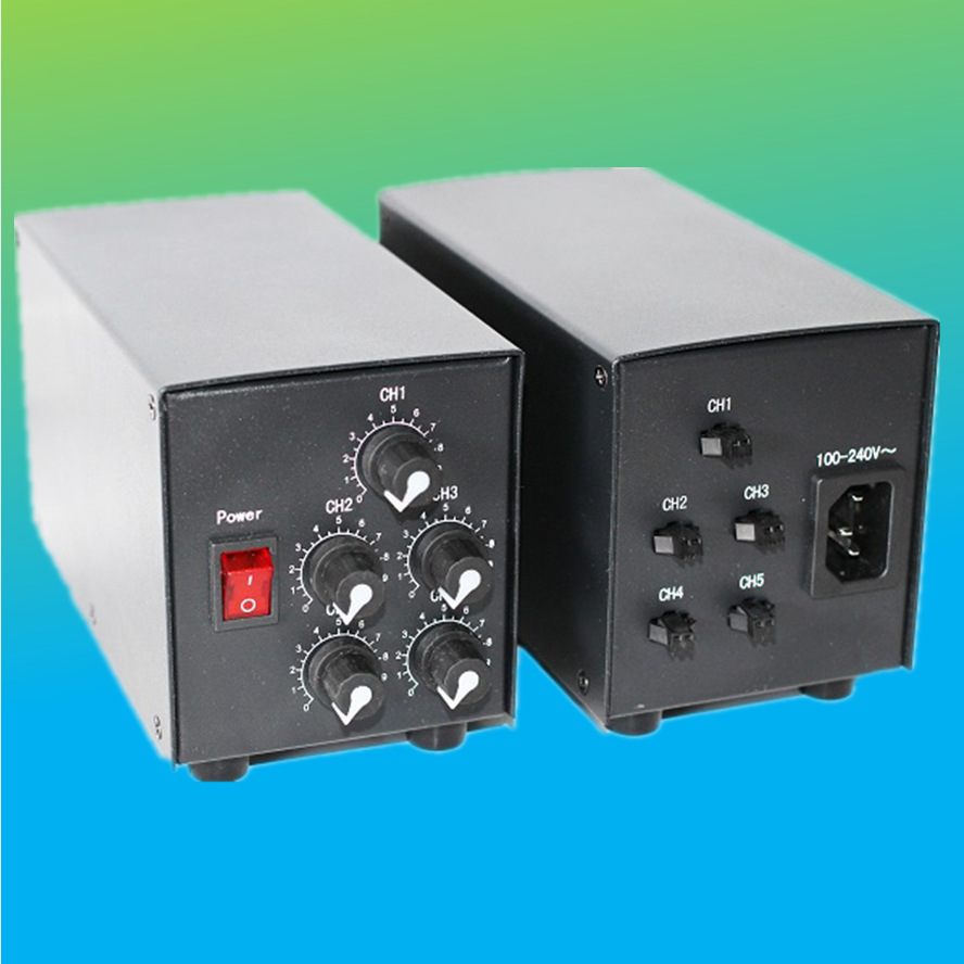 5路视觉光源控制器ust-ap2u5ch机器视觉补光led光源五通道恒流源