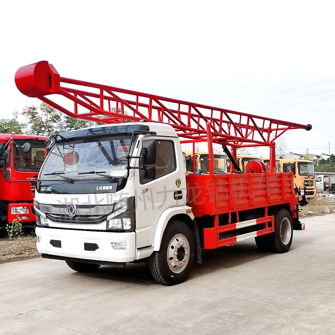 国六京牌汽车钻 水井钻机 dpp100地质勘查汽车式钻机 可上户