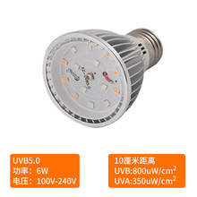 LED乌龟晒背灯UVAUVB紫外线全光谱太阳灯爬宠龟缸补钙专用灯泡E27