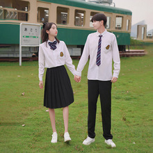 日韩校园初高中学生装jk制服衬衫男女运动会演出服学院风班服套装