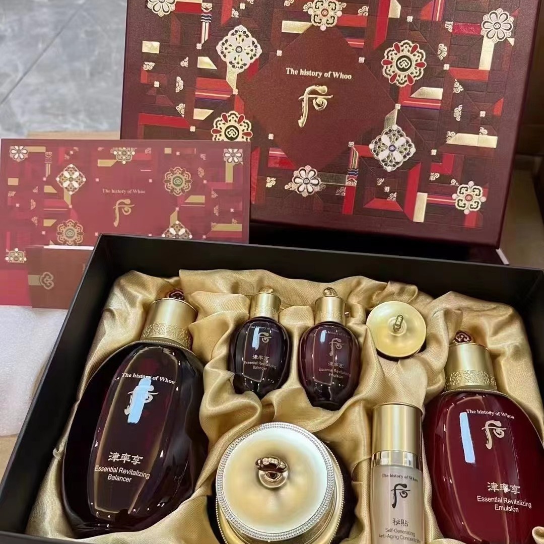 官方正品2024款新版韩国后whoo津率享套盒六件套拱辰享套盒天率丹
