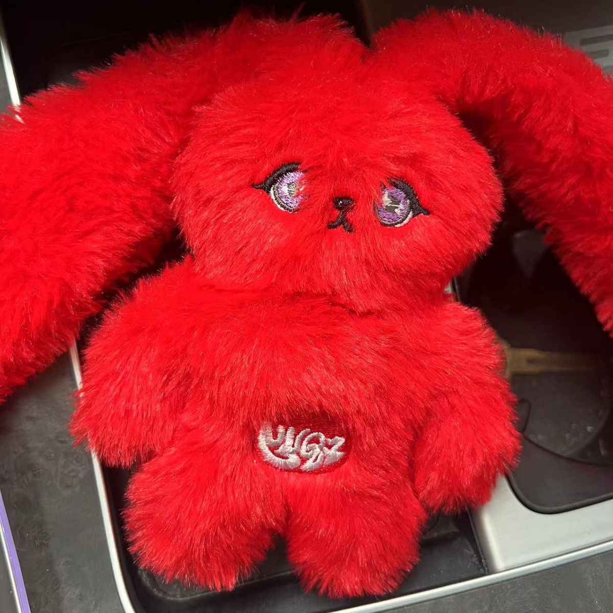 现货didle 宋雨琦 solo红兔子钥匙扣 小娃娃 包包挂件 小公仔 兔