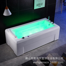 厂家 110V中高档双边瀑布冲浪喷嘴按摩浴缸