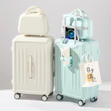 行李箱女学生新款多功能子母拉杆箱结实耐用密码箱子高颜值旅行箱