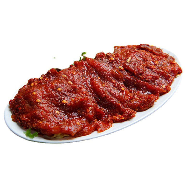 麻辣牛肉火锅食材秘制香辣150g生鲜新鲜麻辣火锅冒菜一件批发跨境