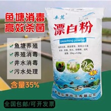 漂白粉消毒粉35%高含氯鱼塘虾塘消毒井水消毒环境消毒水产漂白粉