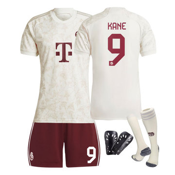 2324拜仁二客场足球服9号凯恩10萨内25穆勒3金玟哉球衣儿童成人跨