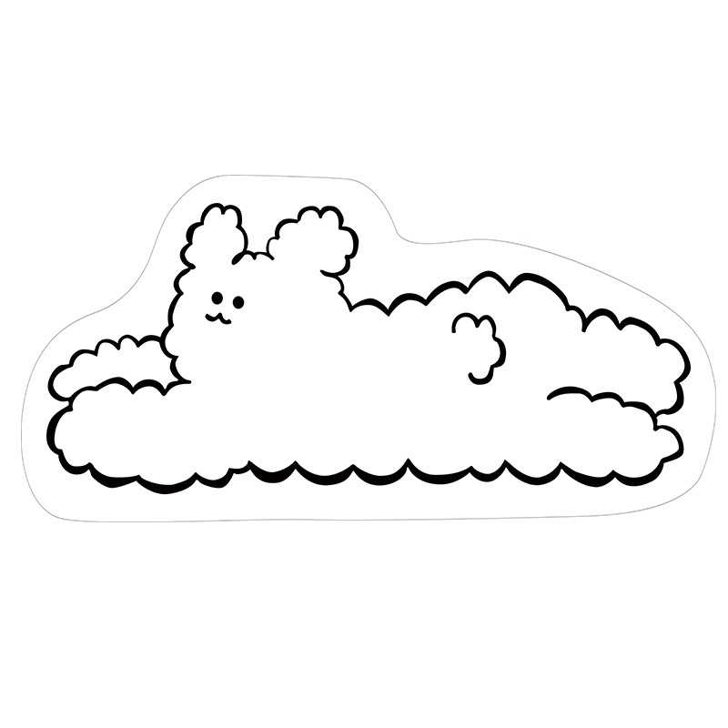 仿羊绒地毯床边垫儿童房异形宠物垫卡通可爱柔软毛绒地垫小红书