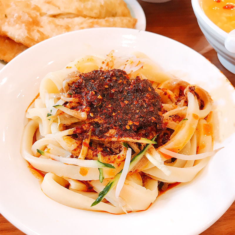兰州再回首酿皮 凉皮 面皮高担水洗零食素食袋装即食甘肃特产小吃