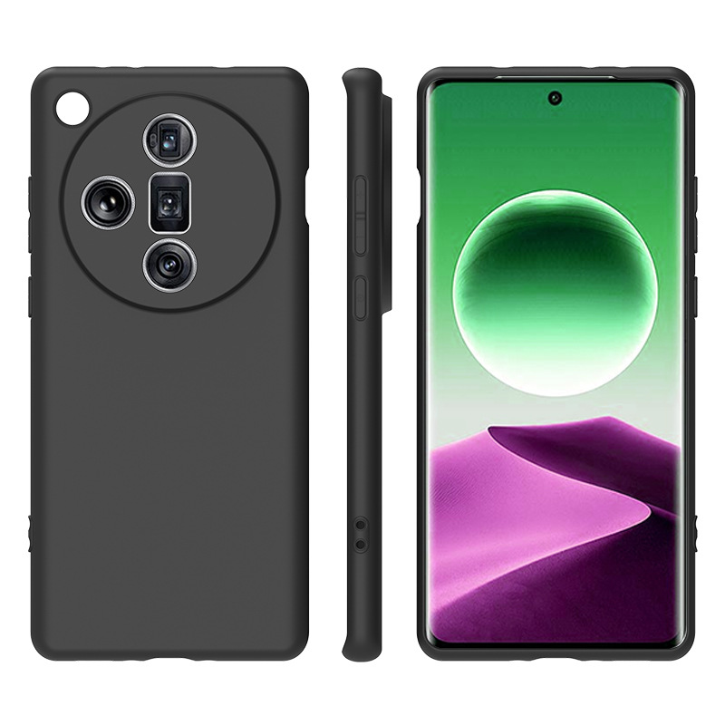 适用reno12f磨砂手机壳实色真我12防摔find x7ults保护套正品批发