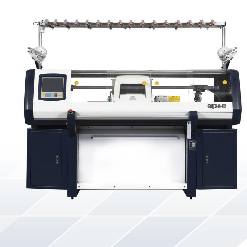 高产量自动3d飞织运动鞋机横机针织14g36英寸三系统全自动鞋面机