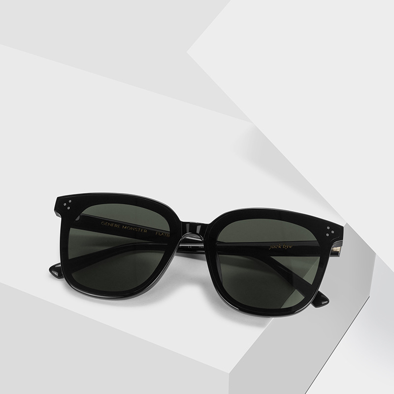 明星同款gm板材眼镜方框大框太阳镜防紫外线d制logo防蓝光gm 墨镜