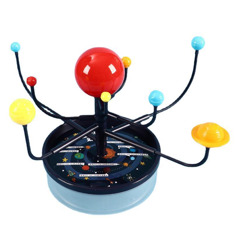 银河系太阳系八大行星模型宇宙星球仪diy中小学物理科学实验玩具