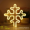 LED The neon lights Modeling lights Propose prop Wedding celebration decorate Room arrangement LED Light Snowflake