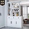 Wine cabinet Partition cabinet a living room Two-sided Entrance cabinet Shoe cabinet one The door screen Between the Cabinet Office Simplicity Foyer Curio