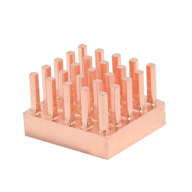 纯铜散热片mos管芯片散热块显存内存迷你mini小型微型散热器批发