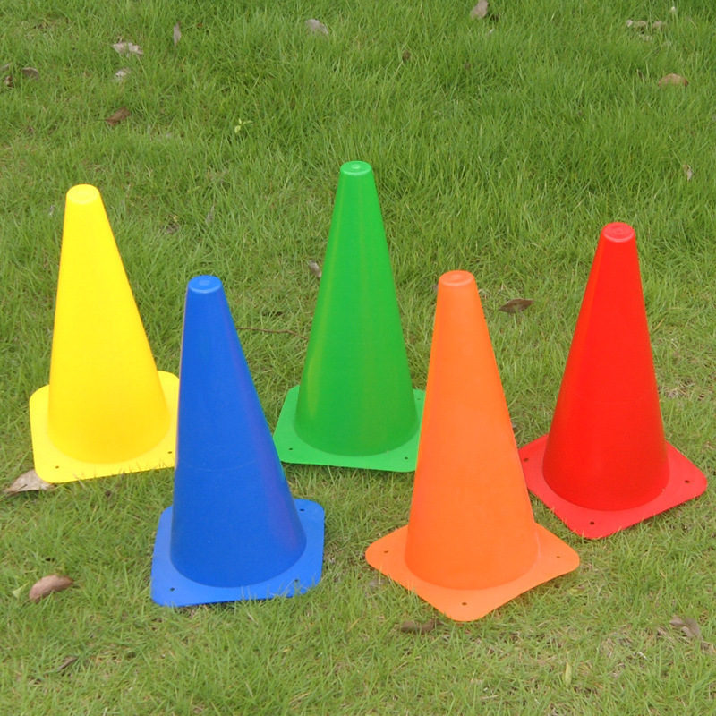 32cm足球训练器材障碍物标志桶路障训练锥校园训练雪糕筒锥桶