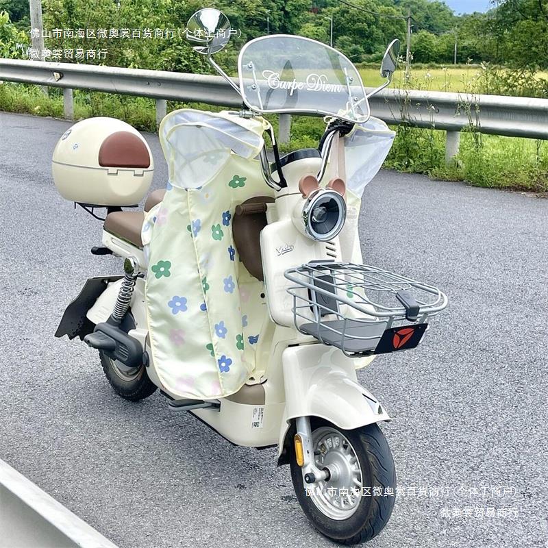 四季通用防雨罩防水电瓶遮阳电动车挡风被防晒摩托车夏季双面包邮
