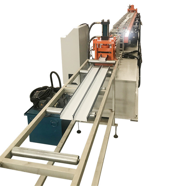 来图定制u型槽机辊压u型钢成形设备 u型槽钢成型机械电梯踏板机器