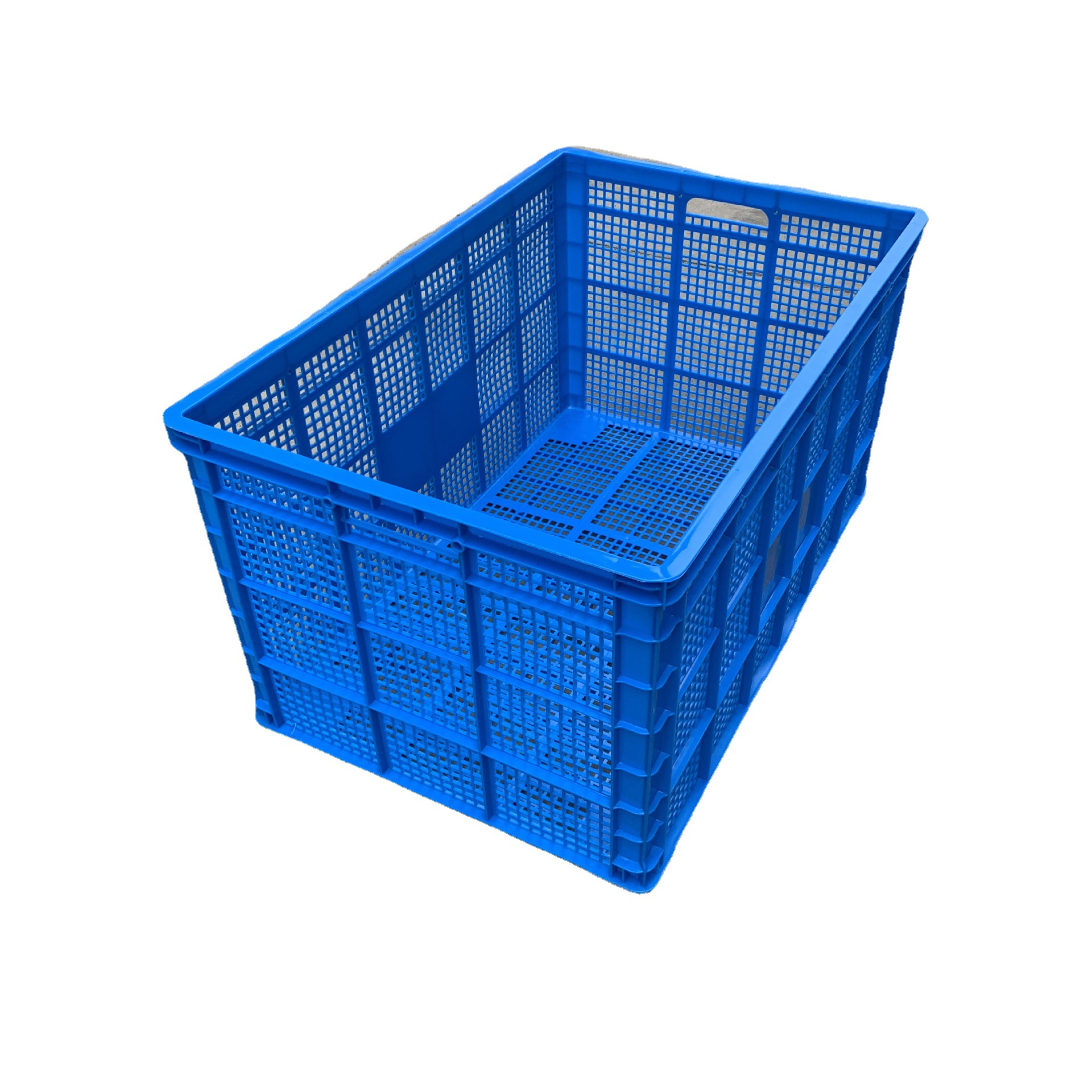 1米筐塑料快递用的大筐分拣货框镂空胶箱口罩收纳服装厂周转箱