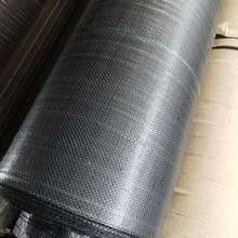 厂家供应塑料编织土工布 防草布 黑色编织土工布 路面养护塑编布