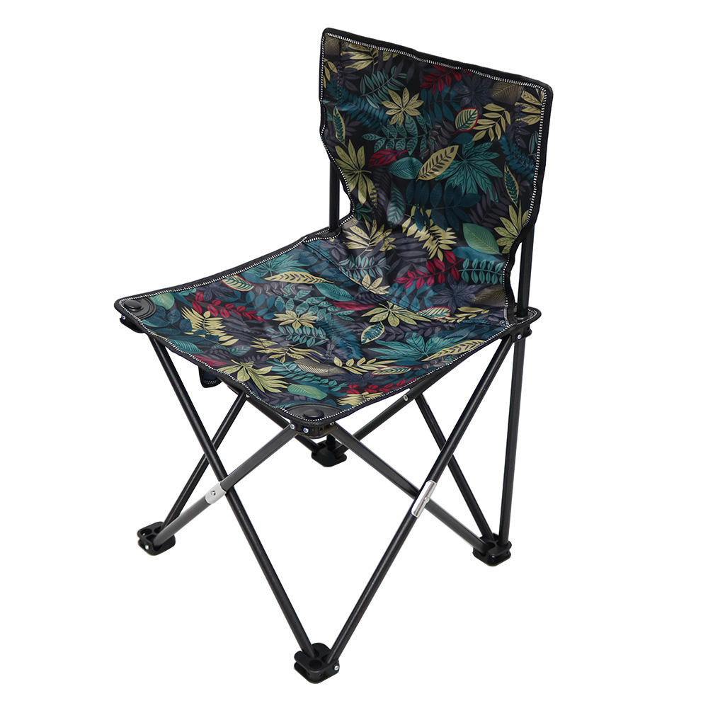 厂家批发折叠沙滩椅 户外休闲沙滩椅三件套 靠背休闲椅子钓鱼椅