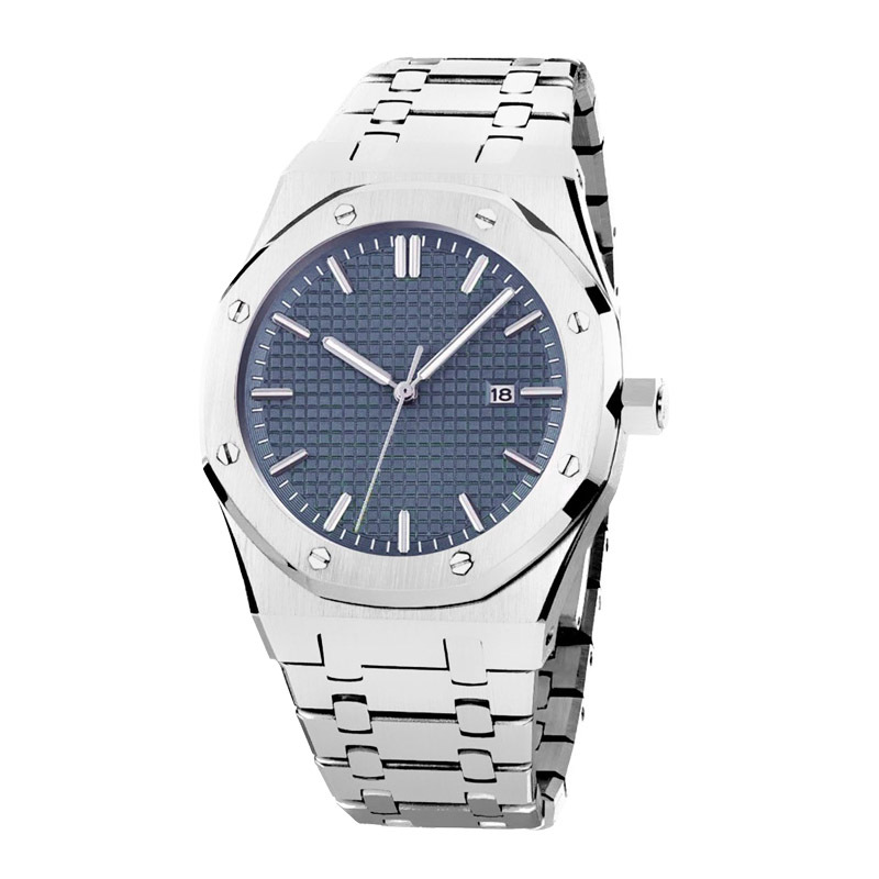 Simple AP Royal Oak Series Octagonal Dial Automatic Mechanical 316L Steel Belt Nh35 Watches Watch