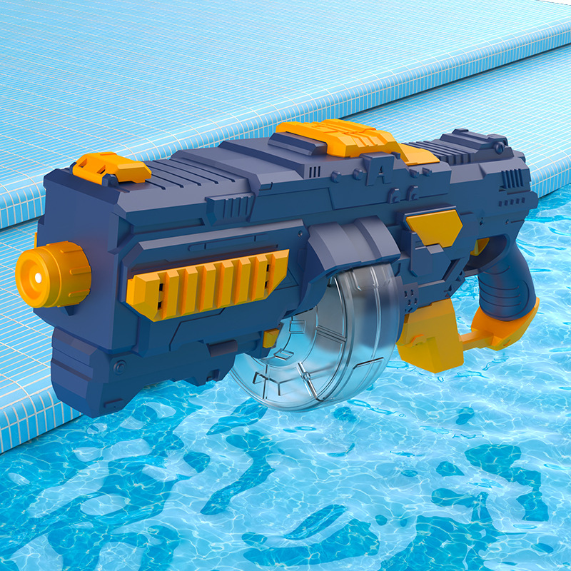 Cross-Border Amazon Children's Water Fight Large Large Capacity Continuous Hair Water Spray Water Toys Electric Water Gun