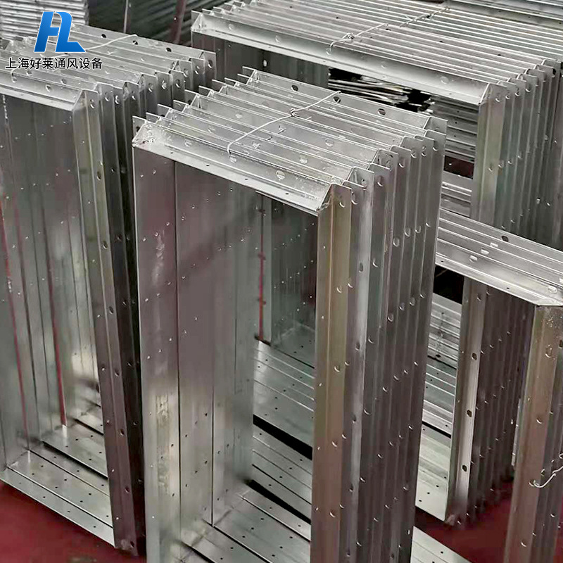 法兰风管镀锌角钢法兰螺旋风管圆法兰方法兰角铁通风管道配件批发