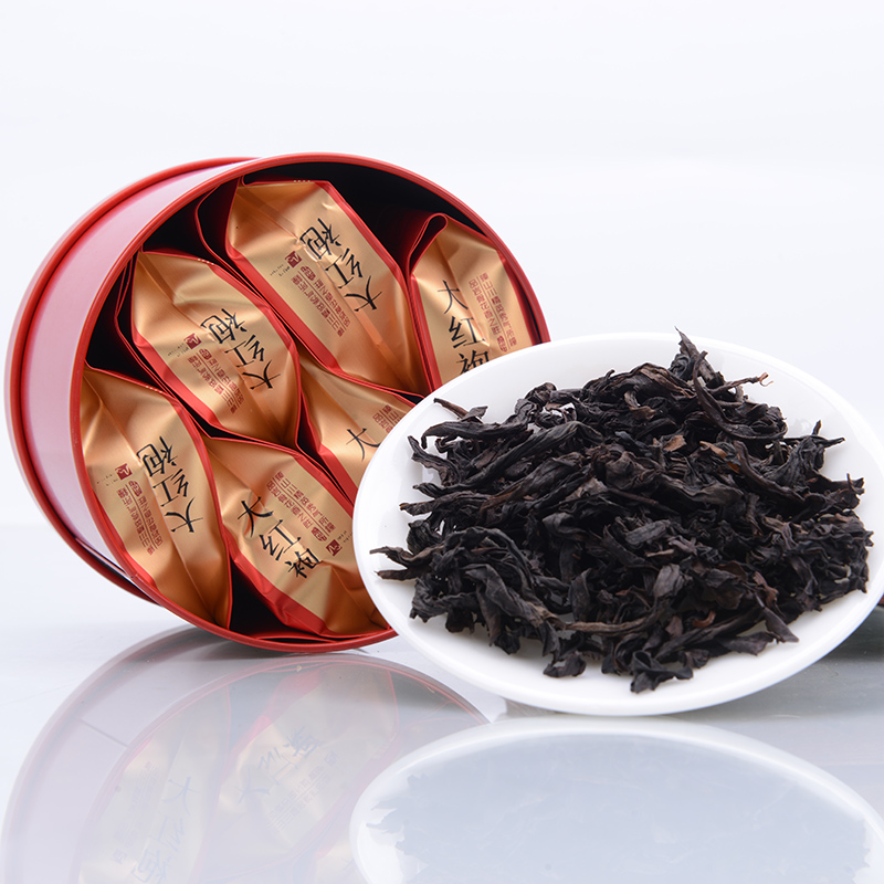 新茶大红袍茶叶福建岩茶大红袍肉桂茶茶叶袋装乌龙茶礼盒装罐装