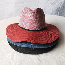 多色气质纸辫帽柔软舒适透气品质做工帽旅行外出简约帽子批发现货