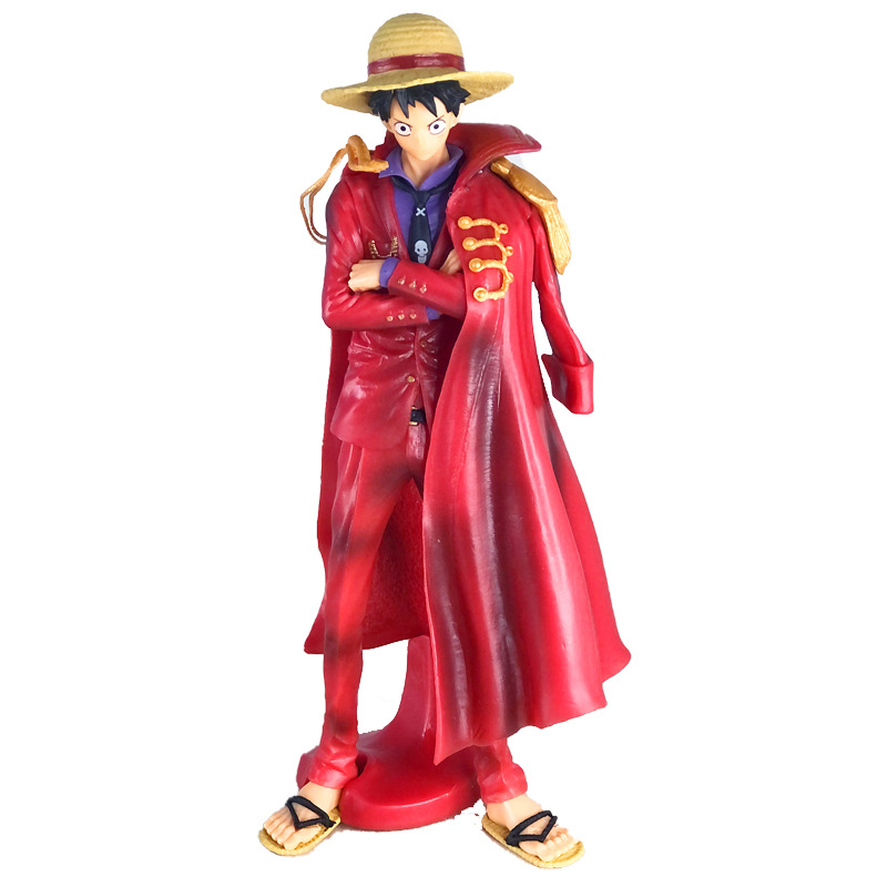 海贼王20周年koa 披风路飞 红衣路飞 航海王手办模型礼品摆件批发