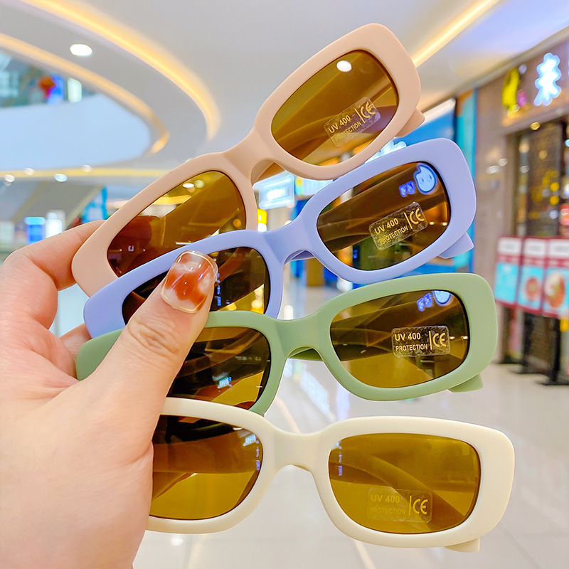 children‘s sunglasses uv-proof fashion trendy boys and girls eye protection shading glasses baby toys dress up sunglasses