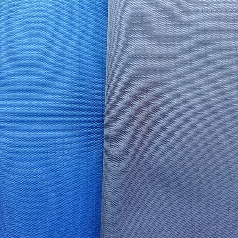 300d弹丝格子牛津布涤纶布箱包布pu涂层布防水牛津布阻燃牛津布