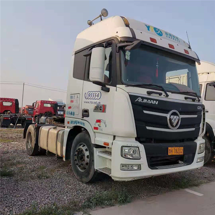 二手牵引拖车头 欧曼轻体牵引全挂车国五牵引车头 半挂牵引车头