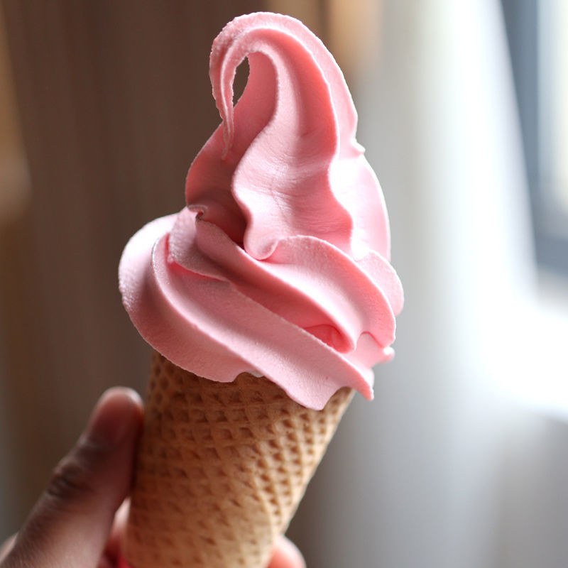 圣代冰淇淋粉kg 奶茶店软冰淇淋圣代甜筒牛奶草莓商