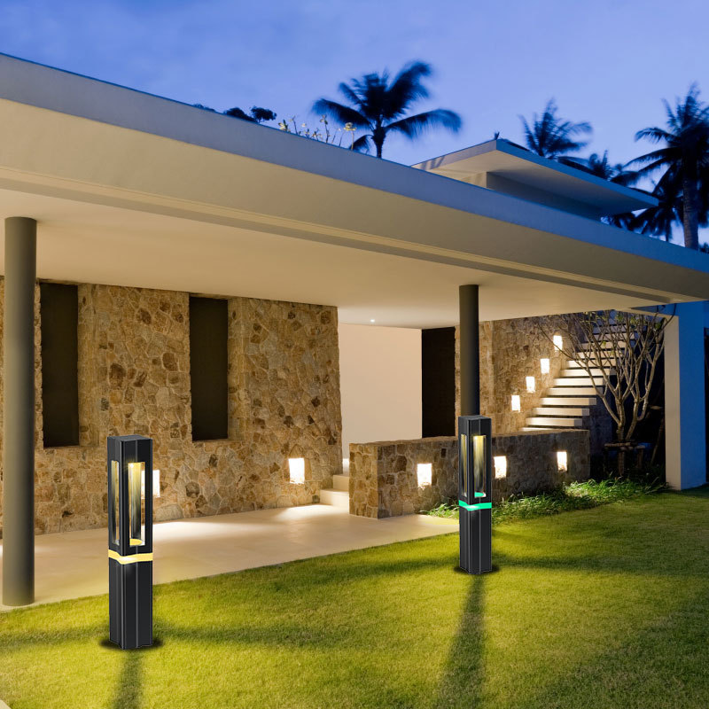 led户外草坪灯小区创意庭院灯简约现代景观灯花园别墅草地照明灯