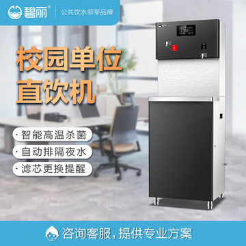 碧丽 校园节能温开水饮水机反渗透过滤直饮机商用净水设备高温杀