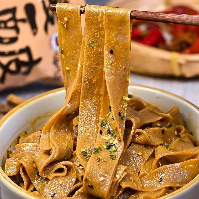 嗨吃家清真荞麦面皮麻酱味0脂面代餐粗粮面饼-阿里巴巴