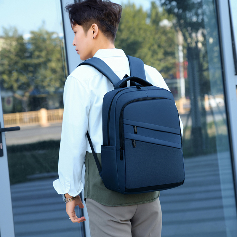 Schoolbag Male College Student Ins Fashion Brand Campus Backpack Men's Backpack Female Korean Simple Versatile Travel Computer Bag