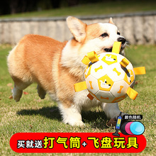 狗狗足球玩具耐咬磨牙边境牧羊犬玩具训练专用狗球宠物自知日鸣贸