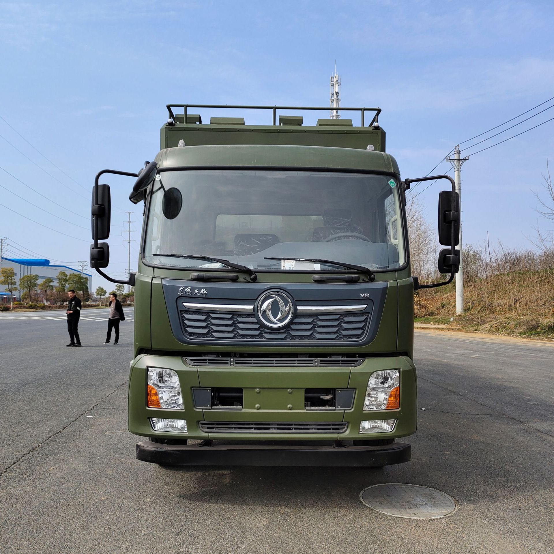 东风天锦后勤保障宿营车 后勤保障配餐车 黄牌饮事车-阿里巴巴