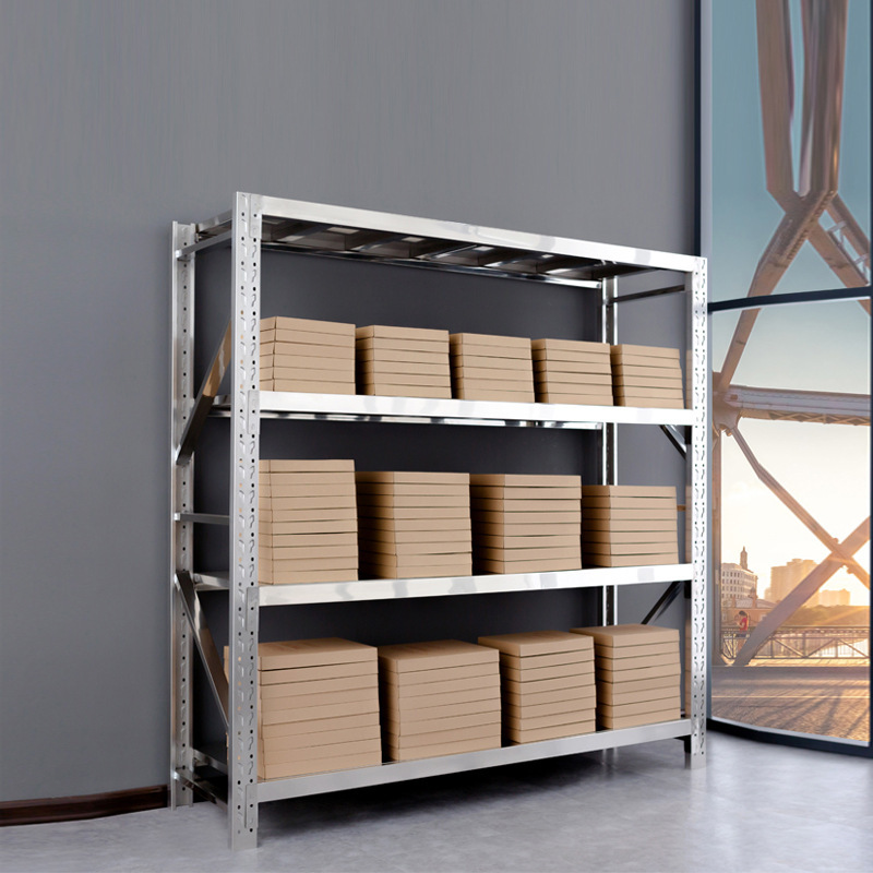 镀锌角铁组装铁架自由组合角钢钢材货架家用架子三角铁订作-报价