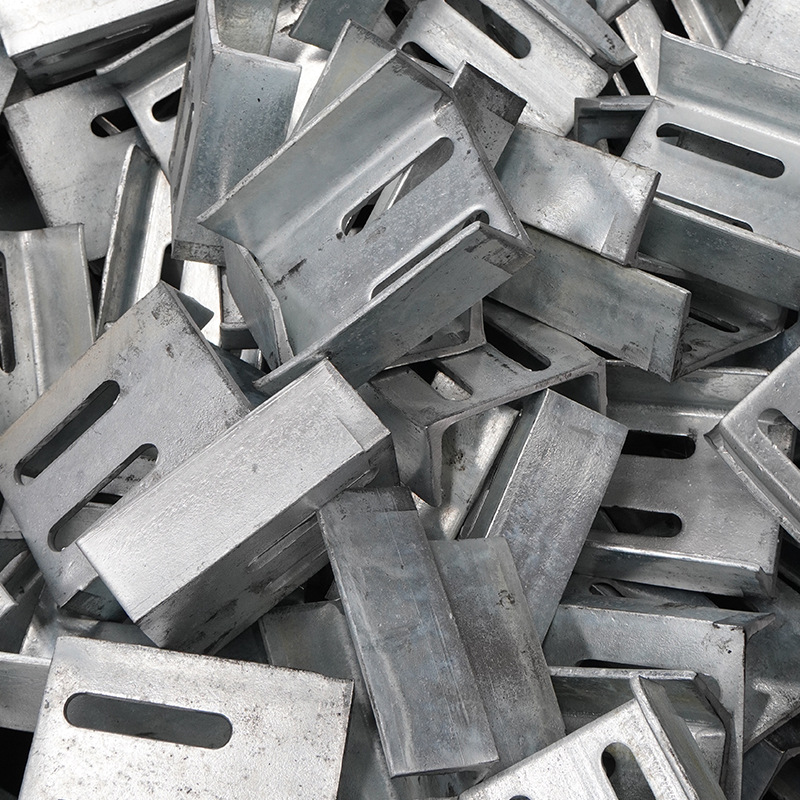 厂家批发槽钢转接件幕墙预埋件钢板镀锌槽钢u型连接件