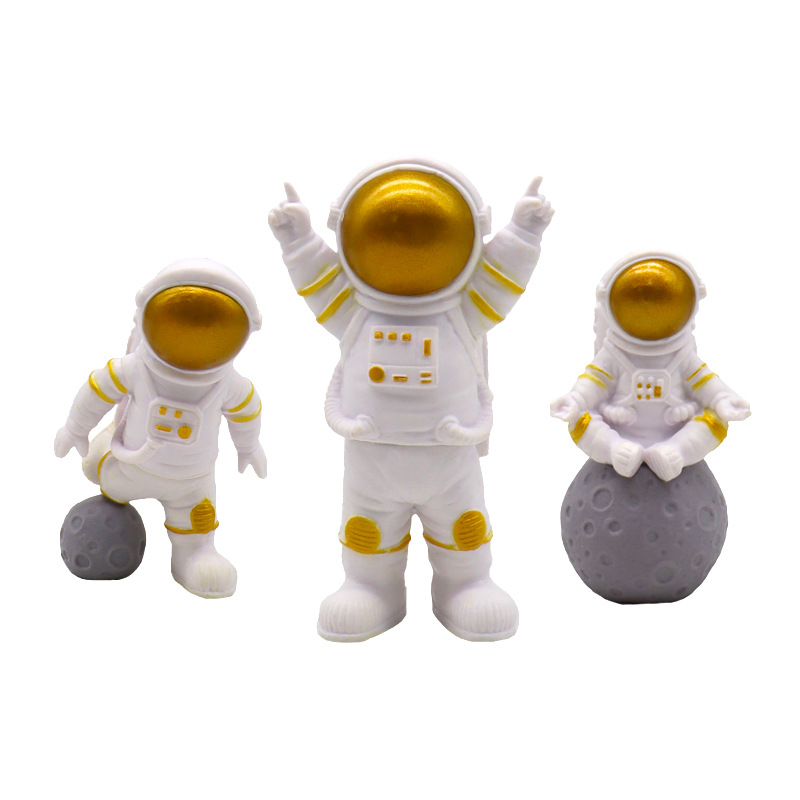 Officially Authorized Astronaut Decoration Cute Model Small Spaceman Home Living Room Desktop Car Decorations