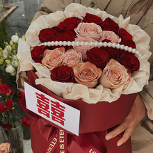 永生花玫瑰花束仿真香皂花妇女送女朋友闺蜜高级订婚求婚生日礼物