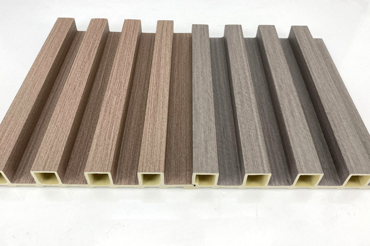 竹木纤维格栅板 绿可生态木集成背景墙吊顶装饰长城格栅护墙板