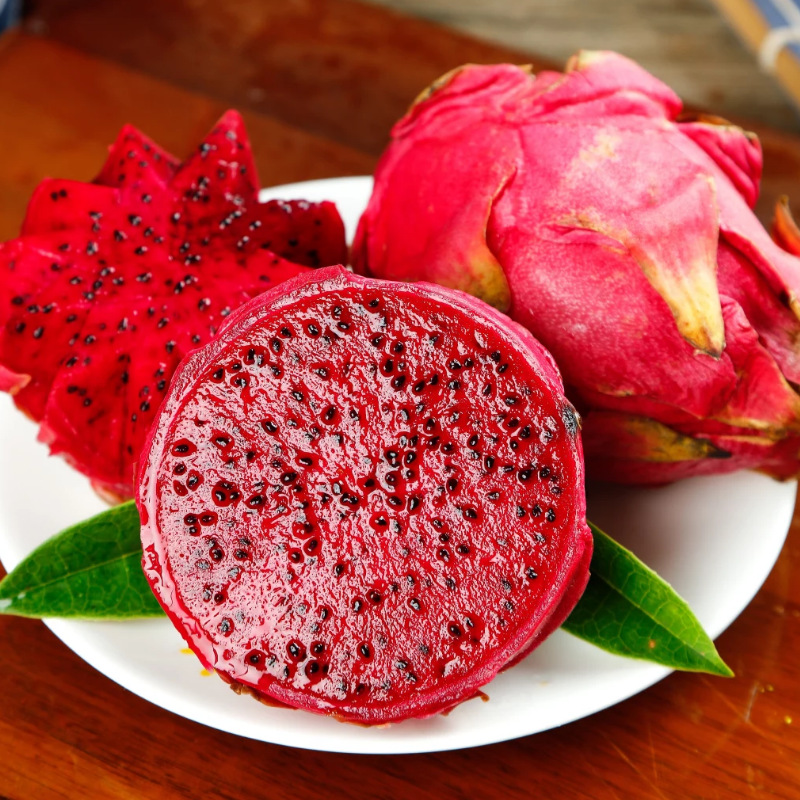 金都一号红心火龙果红肉蜜宝红绣球当季新鲜水果现摘5斤